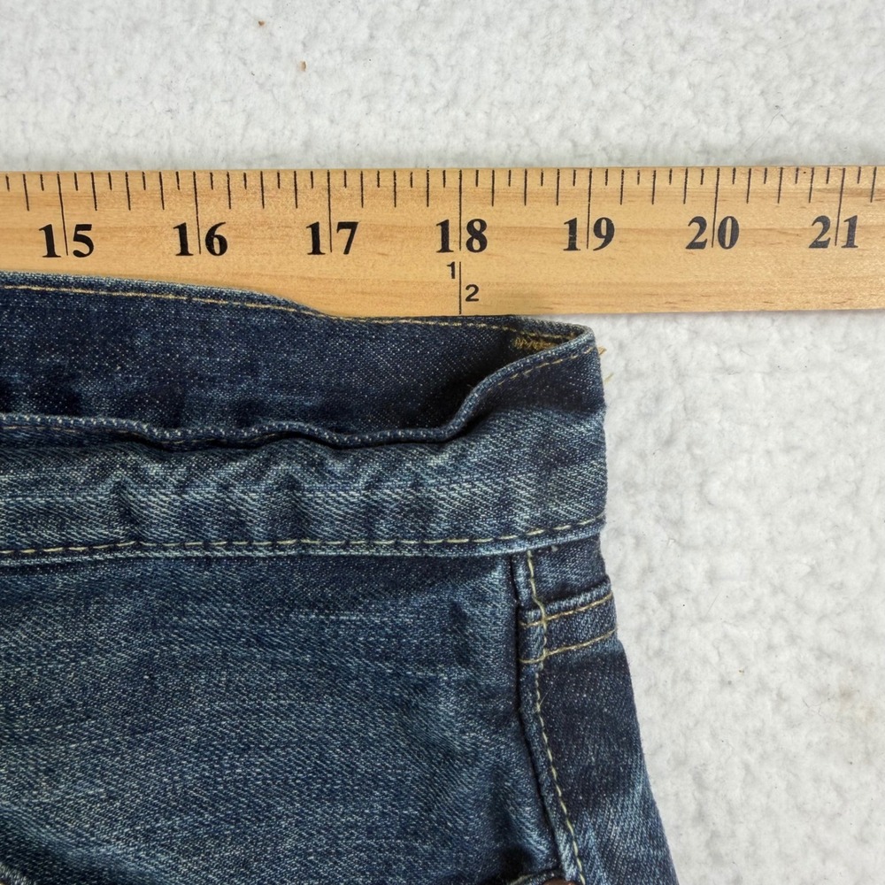 Polo Ralph Lauren Jeans Mens 36x34 Blue Classic 867 Straight Leg Dark Wash RL - Picture 6 of 11